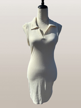 Load image into Gallery viewer, Mila Collard Dress(Cream)
