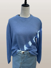 Load image into Gallery viewer, Grace knitted Top (Spring Blue)
