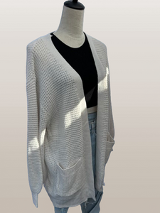 Luna knitted Cardigan (Bone)