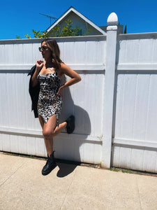 CHELSEA Leopard Print Dress