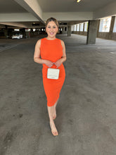 Load image into Gallery viewer, Emory Midi Dress (Orange)
