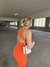 Load image into Gallery viewer, Emory Midi Dress (Orange)
